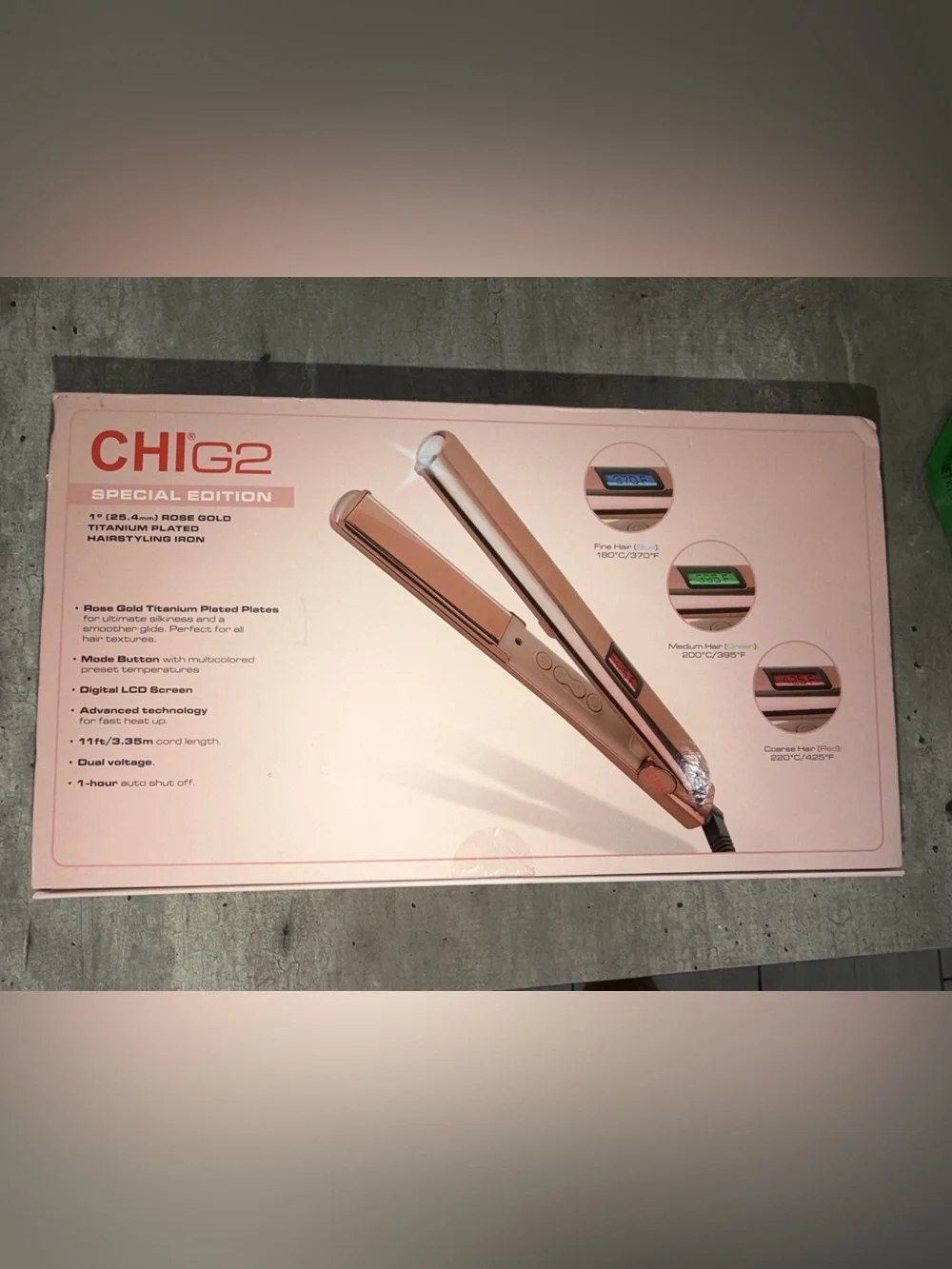 CHI G2 Special Edition Rose Gold Hair Straightener